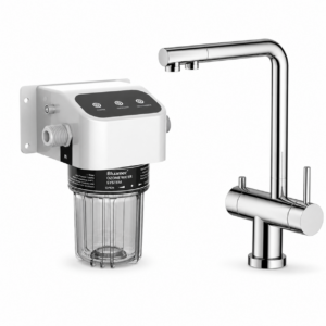 Active Water System -system z technologią aktywej wody do armatury kuchennej i łazienkowej z trójdrożną baterią kuchenną