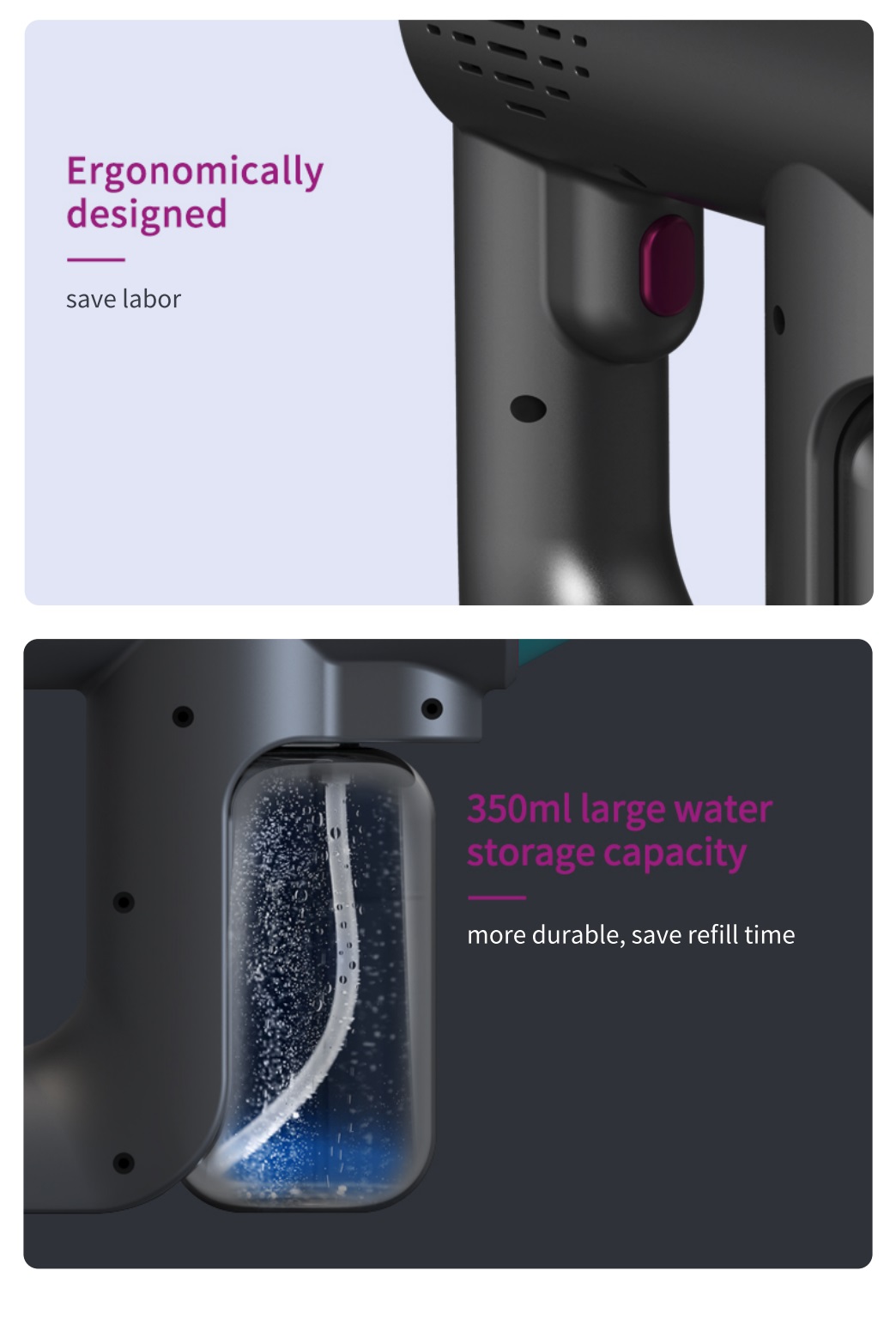 Active Water Power Sprayer - Mobilny sprayer aktywnej wody do większych powierzchni - obrazek 13